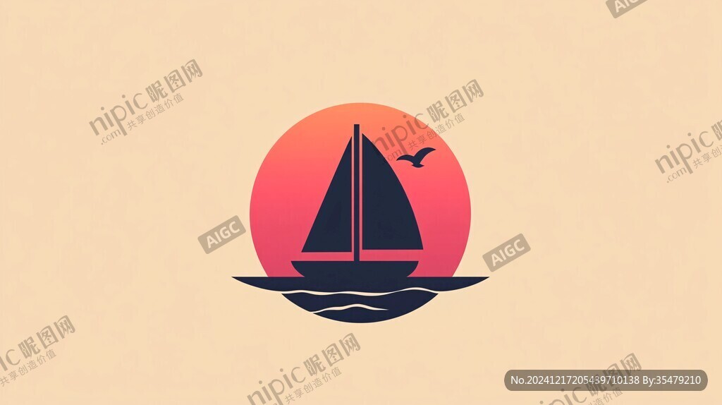 帆船logo設(shè)計