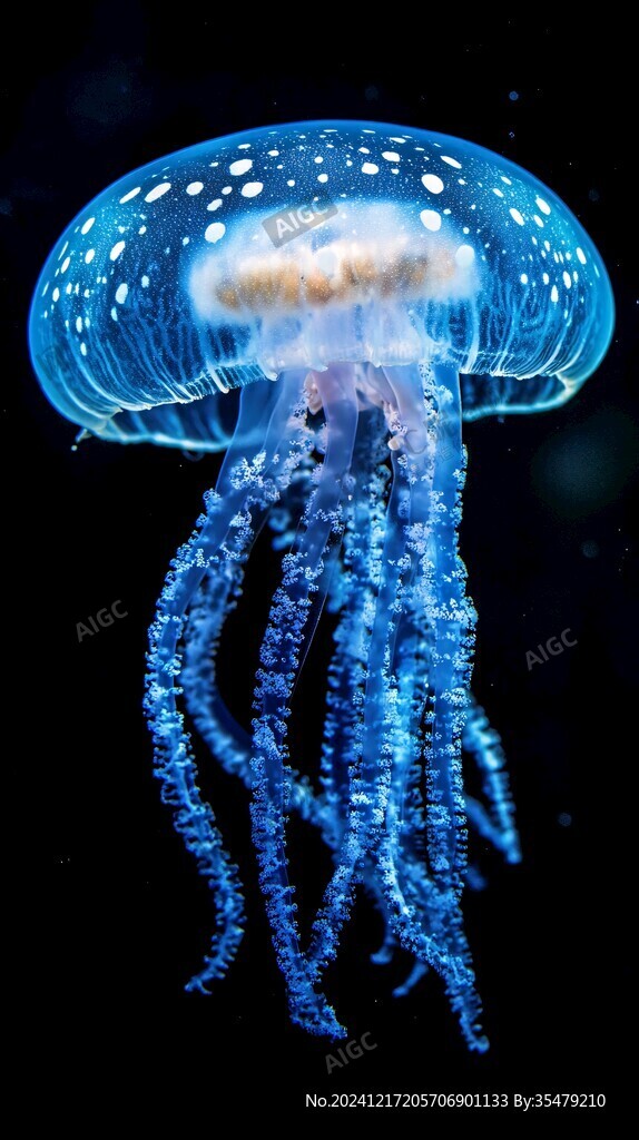 海洋生物夢幻水母