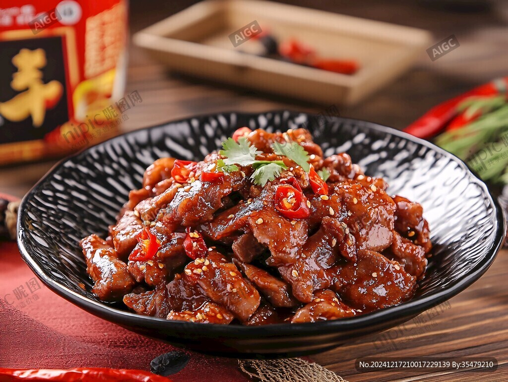 味皇醬肥牛雞腿菇