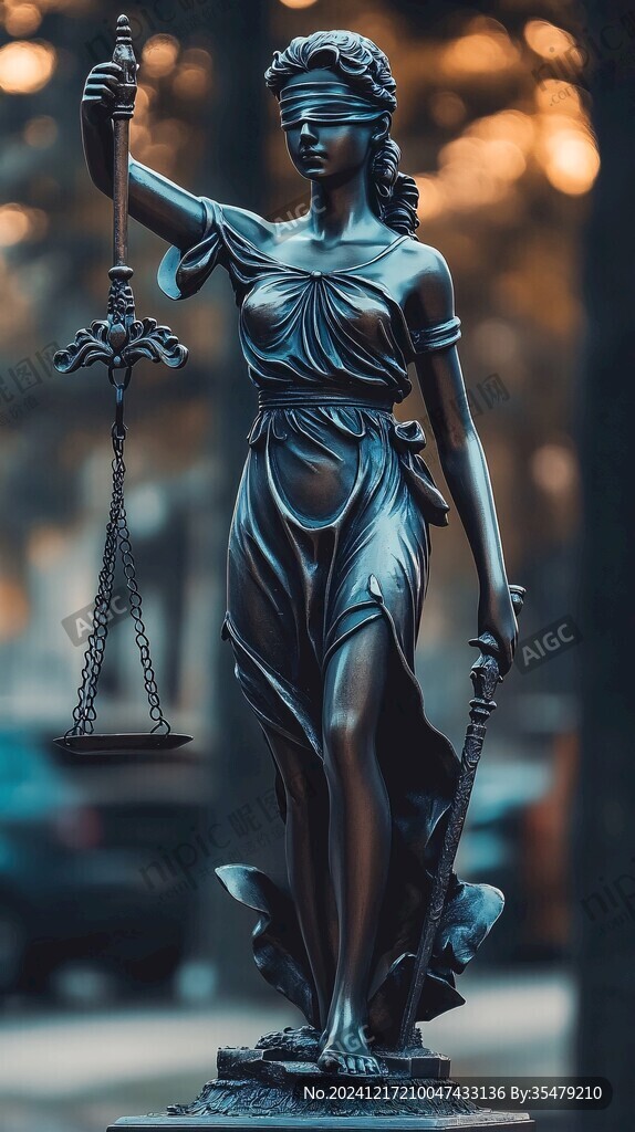 正義女神雕塑
