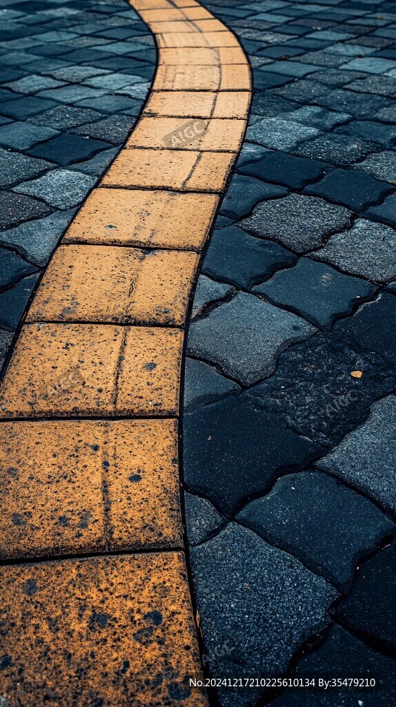 色彩路面