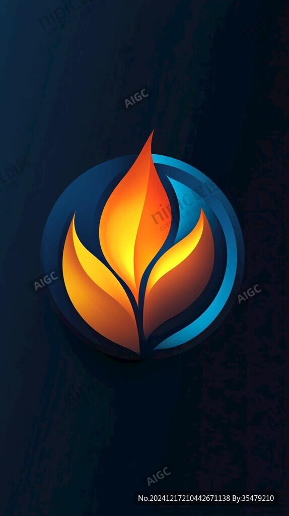 燃氣燃料燃燒logo