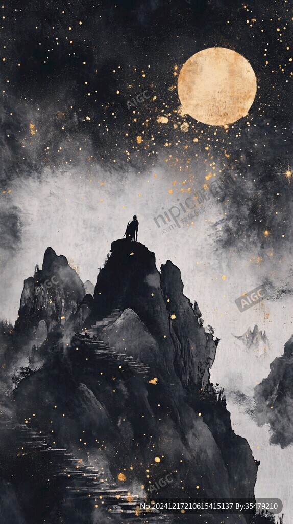 星月河幻想插畫