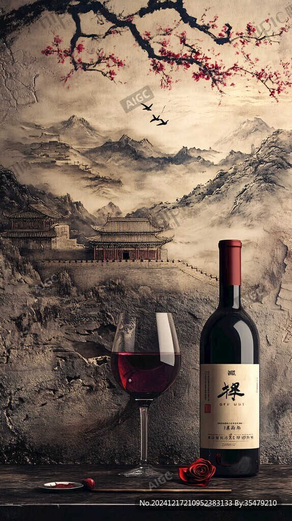 紅酒場景圖