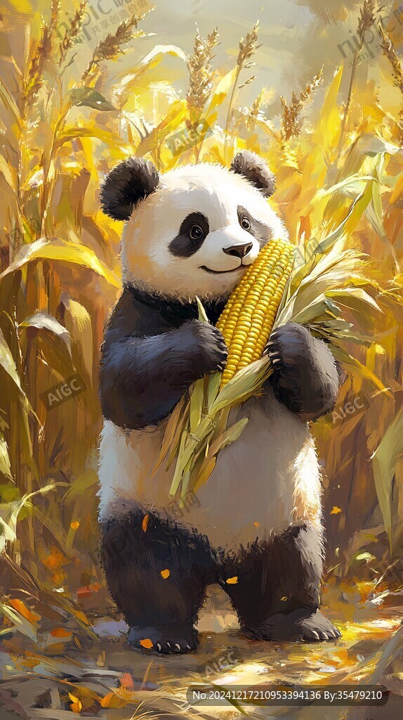 熊貓原創(chuàng)插畫