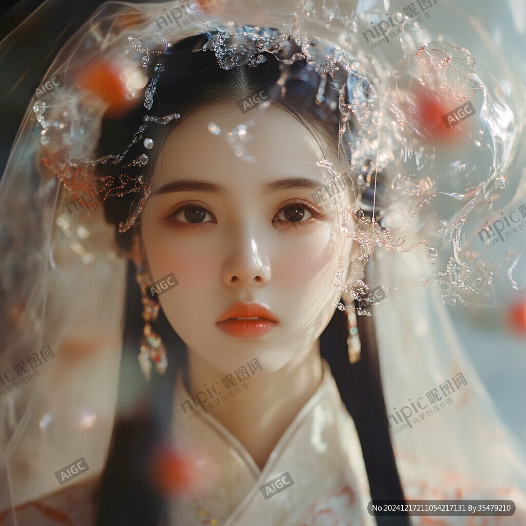 古風(fēng)嫁衣美女