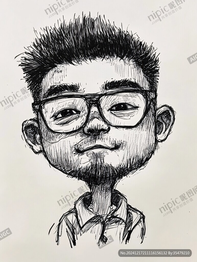 原創手繪頭