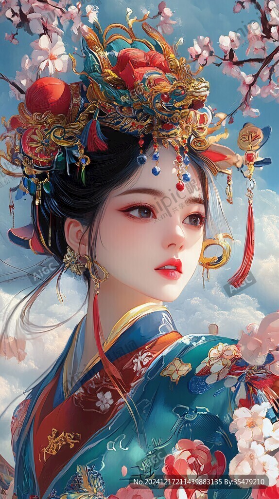 古風女插畫
