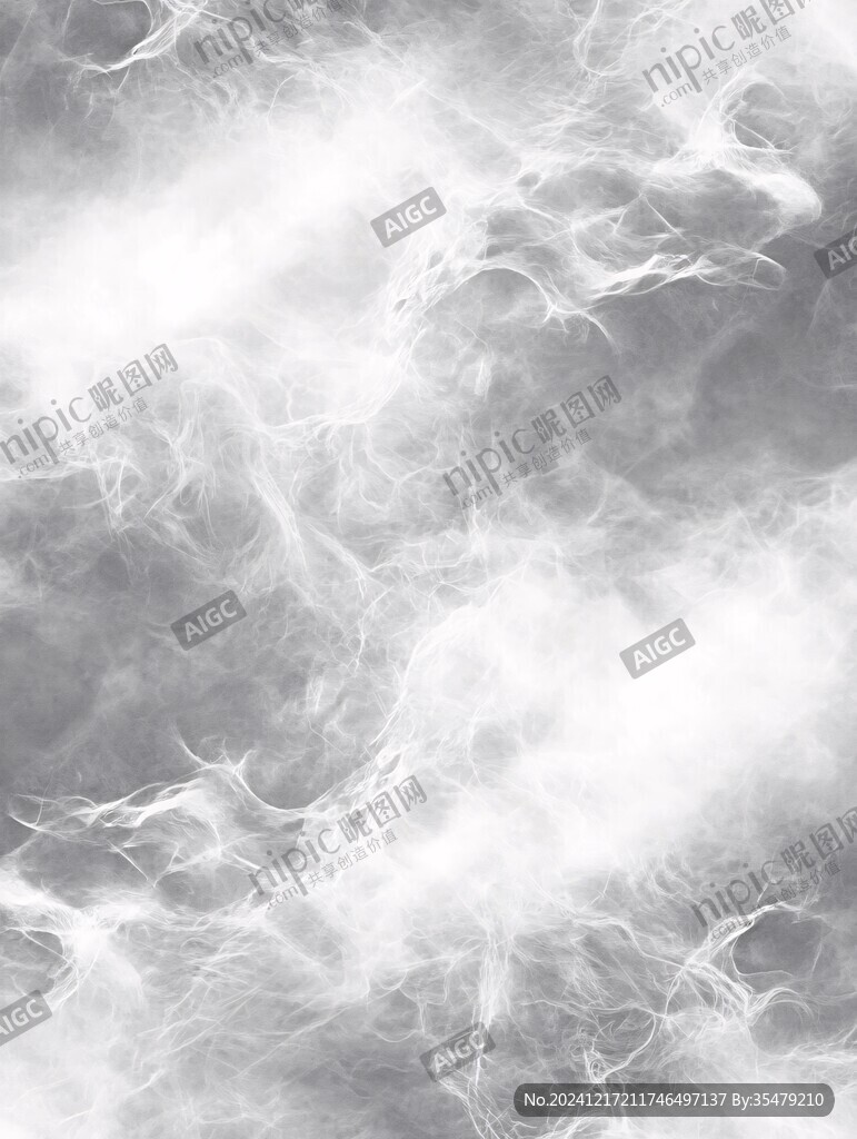 煙霧夢幻灰白黑紋理