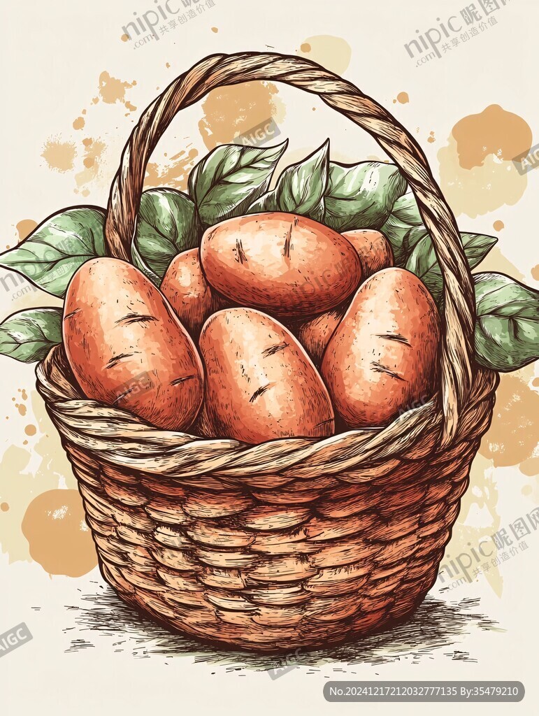原創(chuàng)土豆插畫