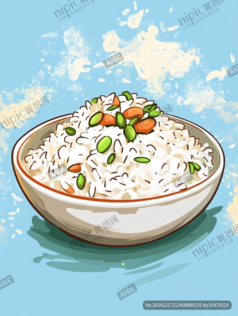 碗豆面插畫