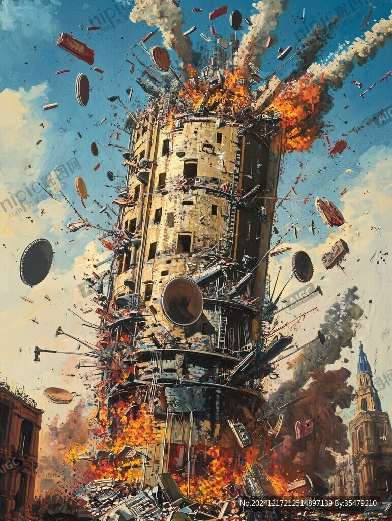 大樓爆破