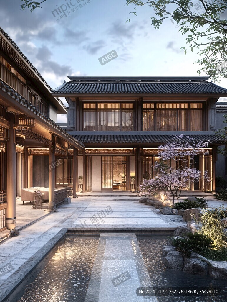 庭院四合院房地產(chǎn)