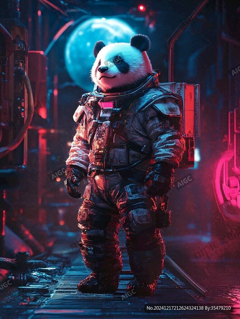 熊貓宇航服