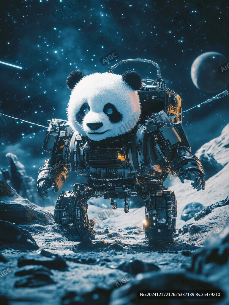 宇航員熊貓