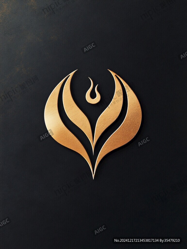 金色主題logo