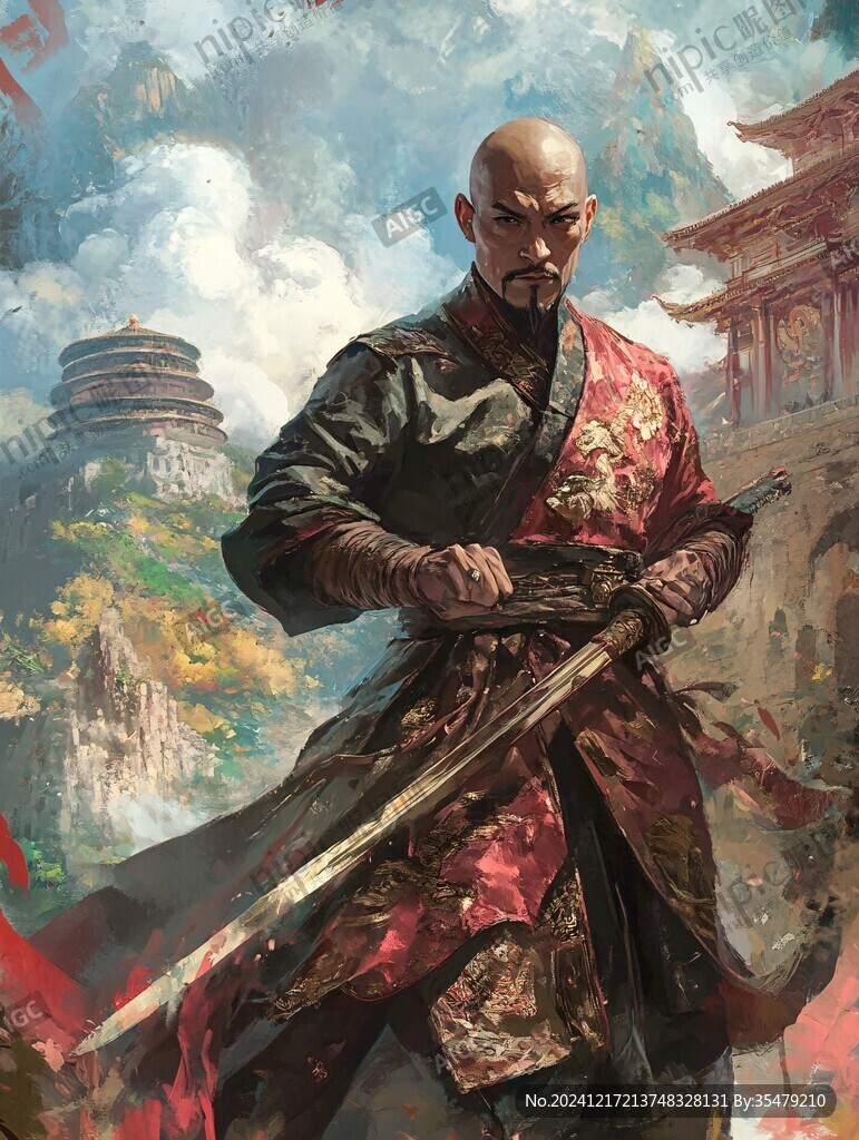 插畫(huà)魯智深