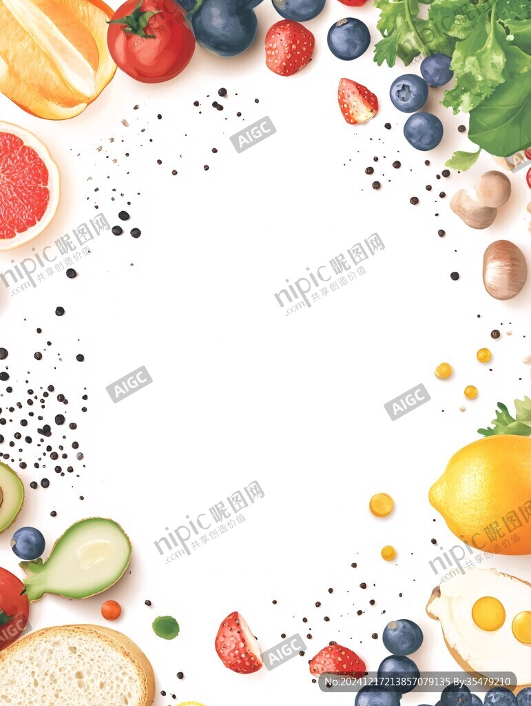 輕食食p圖背景