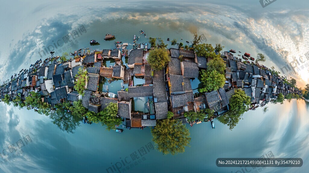 古鎮360度全景圖