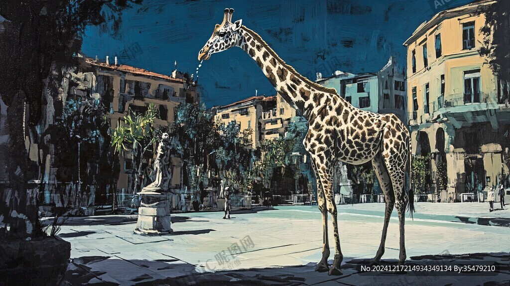 馬賽旅游宣傳插畫
