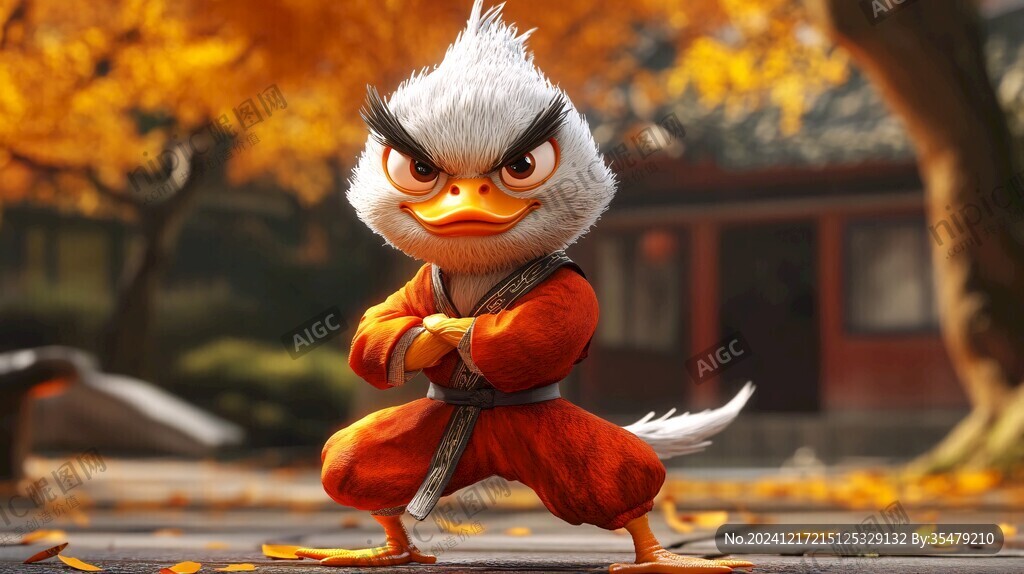 武林雞大俠形象