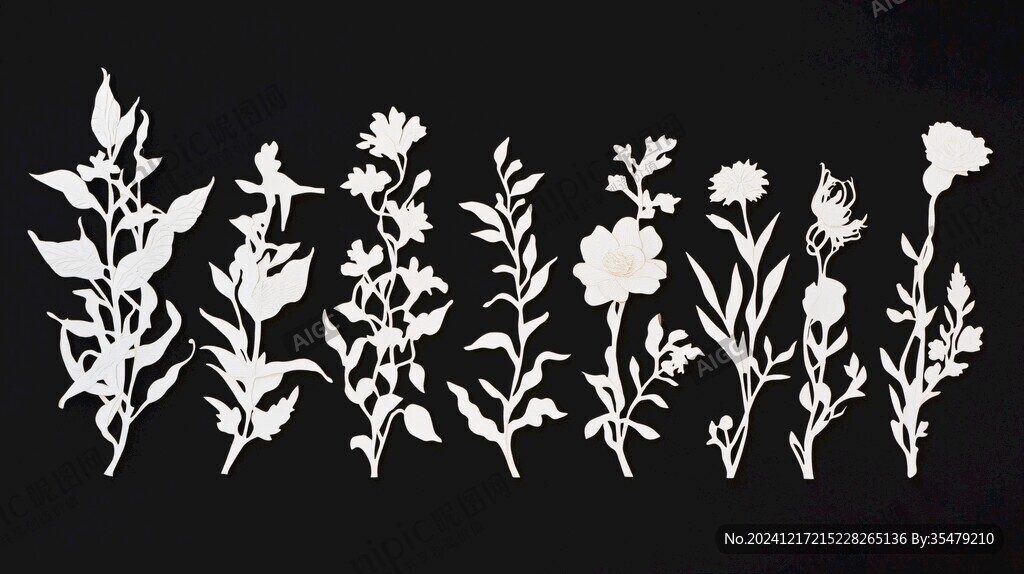 燙金版的花
