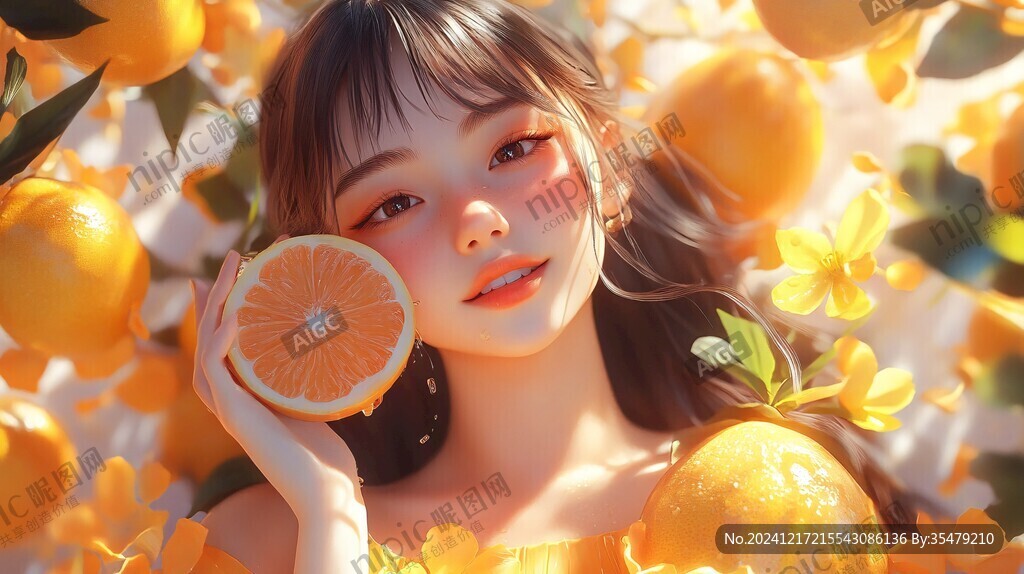 唯美橙橘