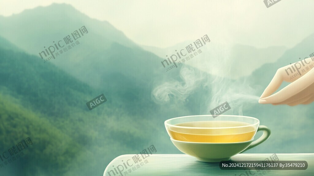 茶杯山水