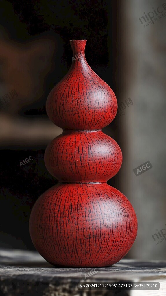 紅色葫蘆瓶