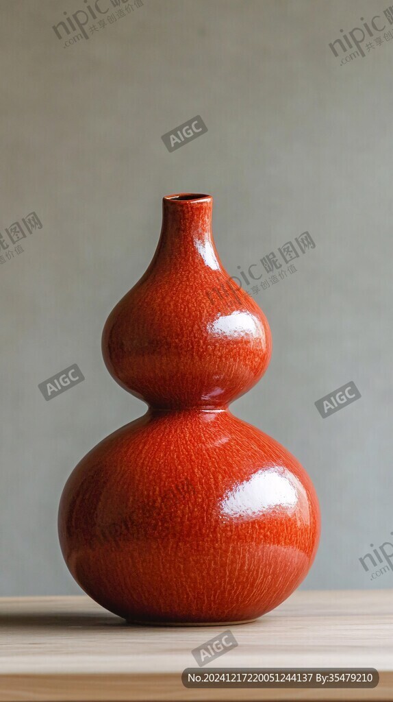 紅色葫蘆瓶