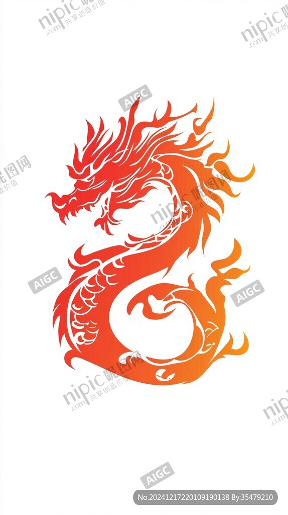 龍圖標志素材