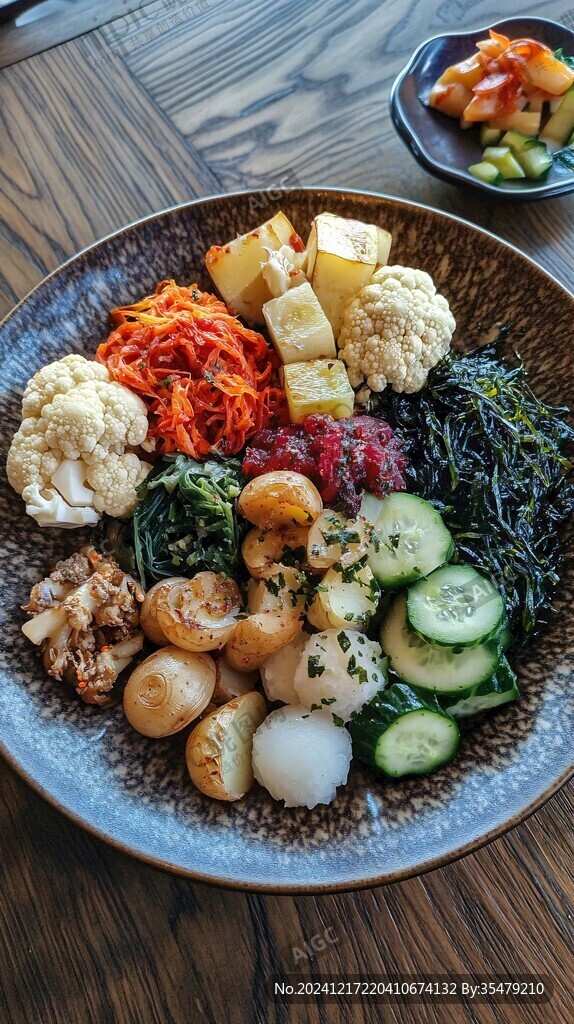 農(nóng)家大拌菜粗糧拼盤