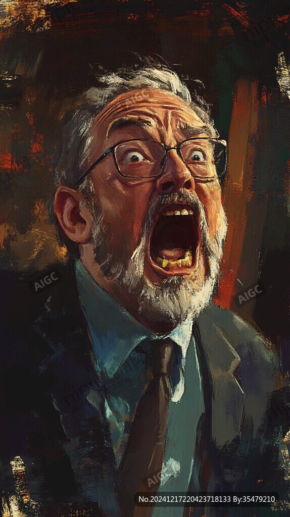人物情緒插畫