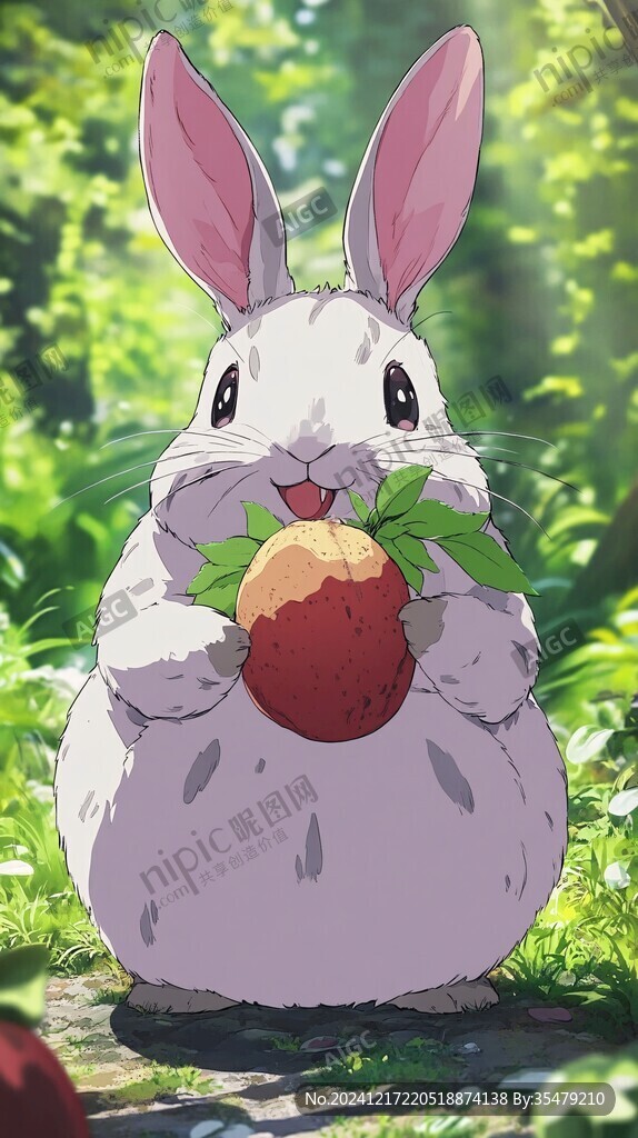 漫畫兔兔插畫
