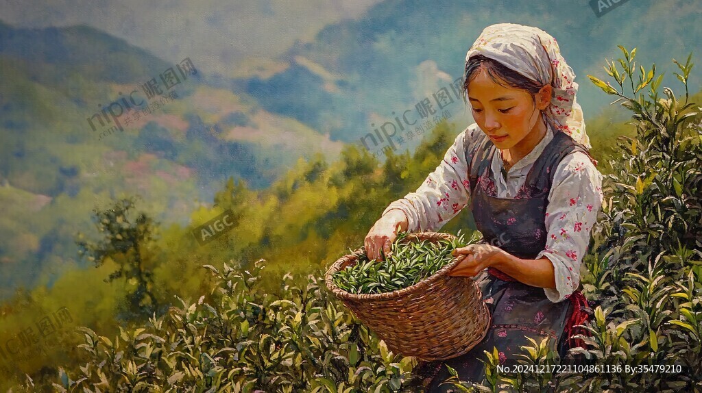 采茶的姑娘