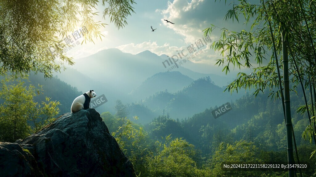 竹林背景桌面