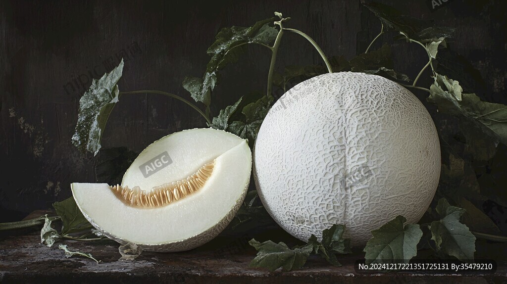 靜物甜瓜