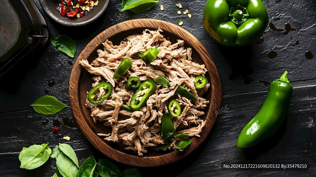 一盤青椒肉絲