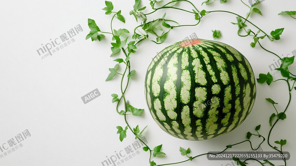 夏日時(shí)令水果西瓜