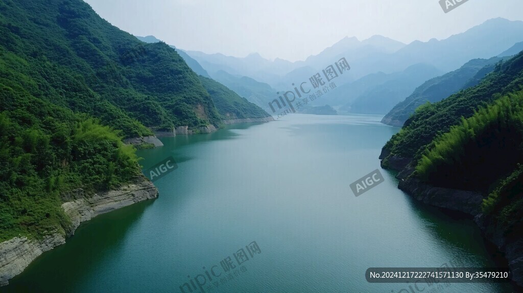 皎口水庫風(fēng)光