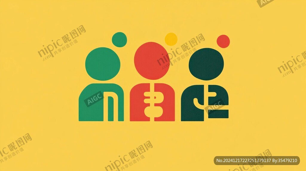 互助互聯(lián)標識設計