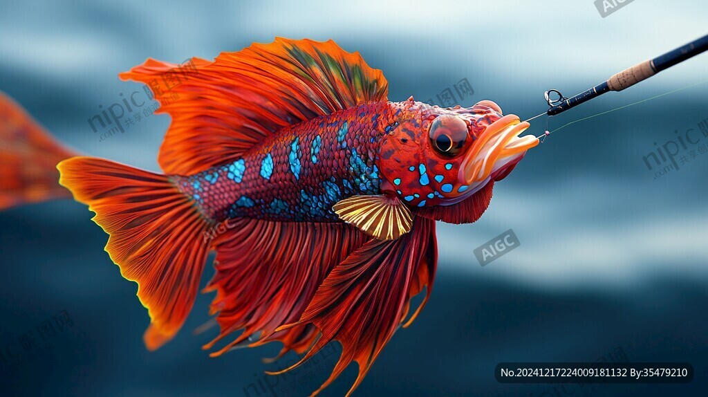 玫瑰魚(yú)手繪