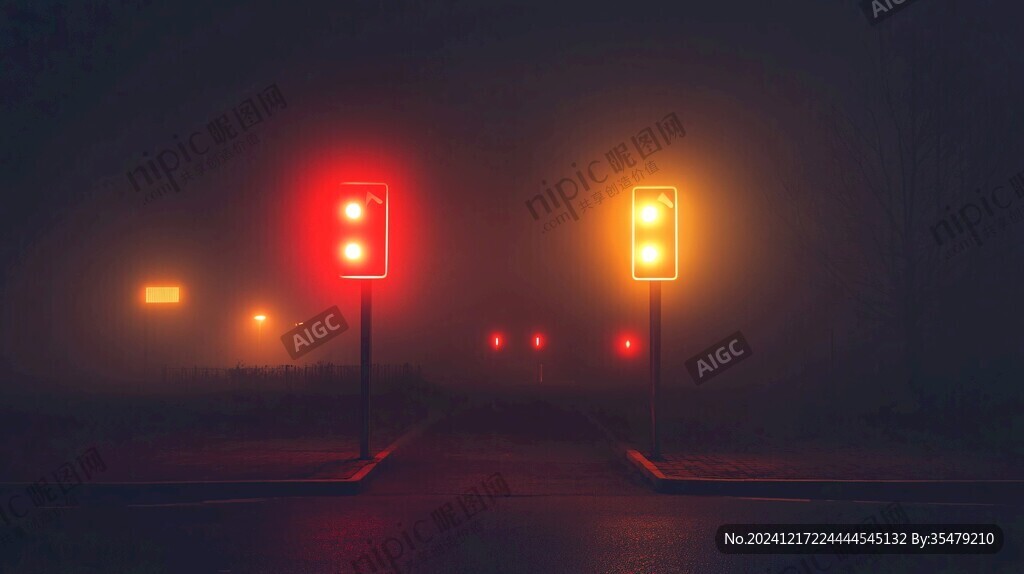 高清路燈背景