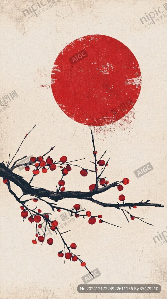 古典古風復古梅花