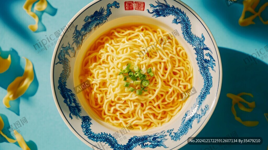 給方便面拍照