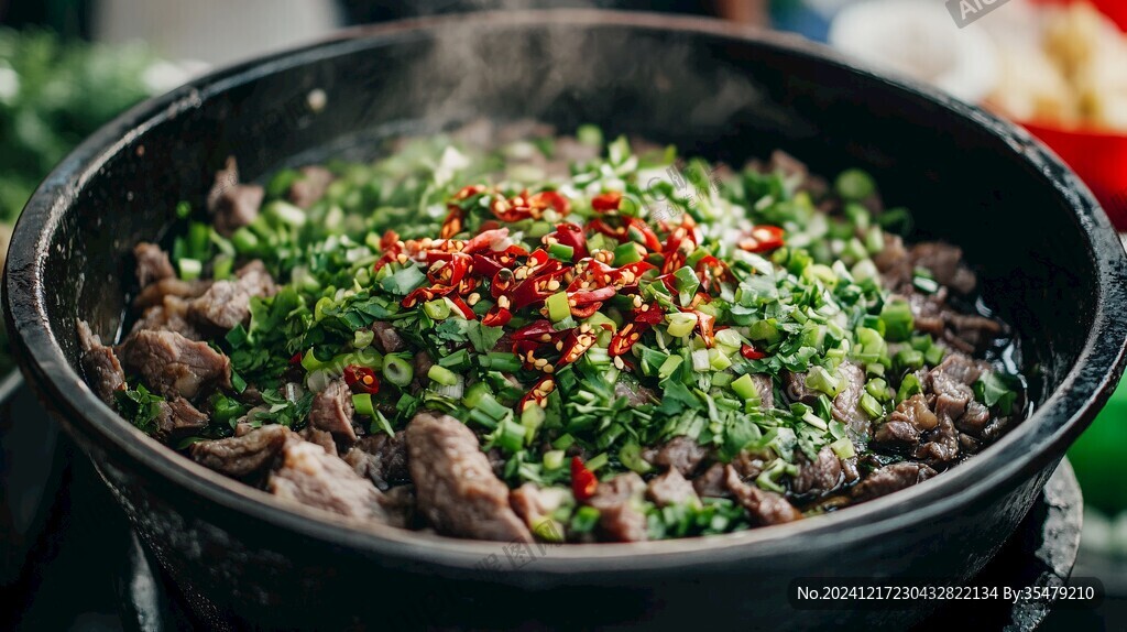 銅盆牛肉