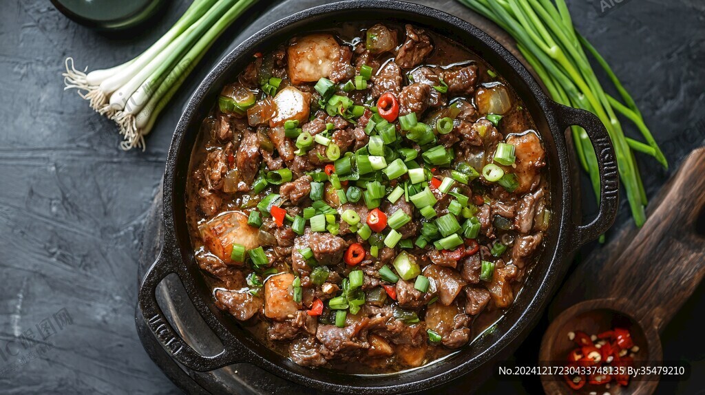 黃燜牛肉特寫