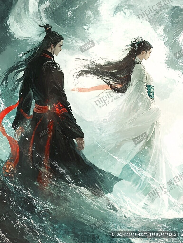古風(fēng)情侶古裝情侶
