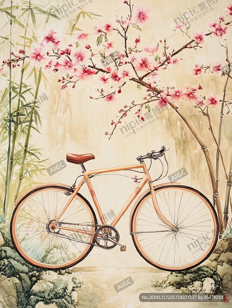 自行車懷舊文創場景