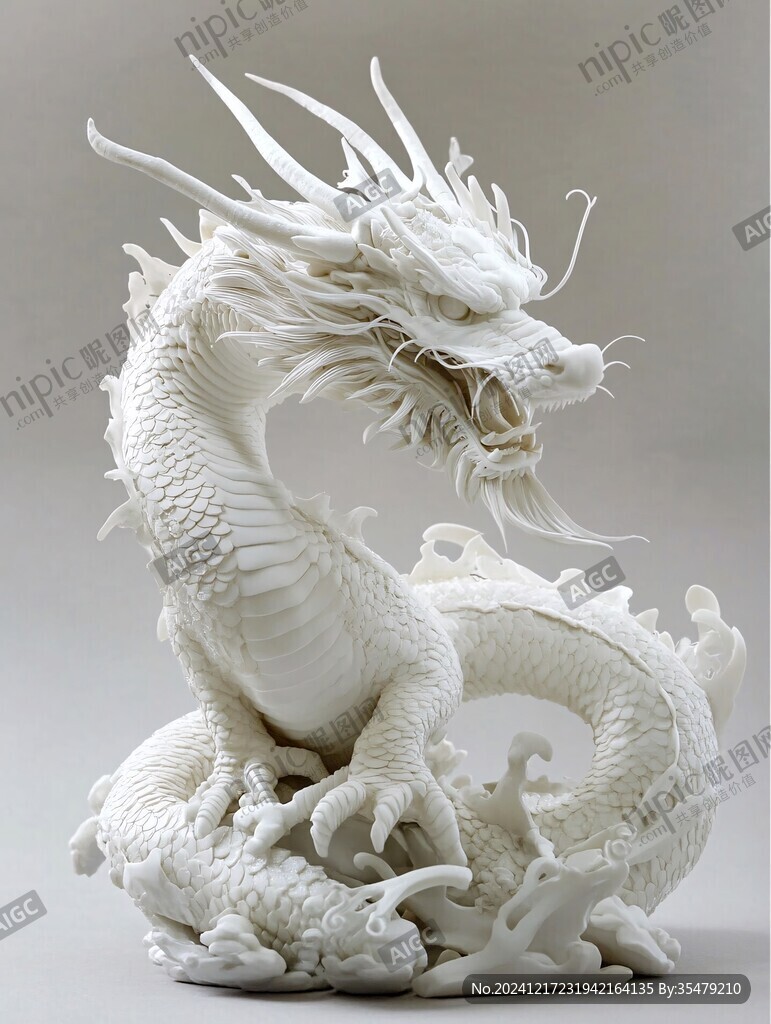 3d龍的模型